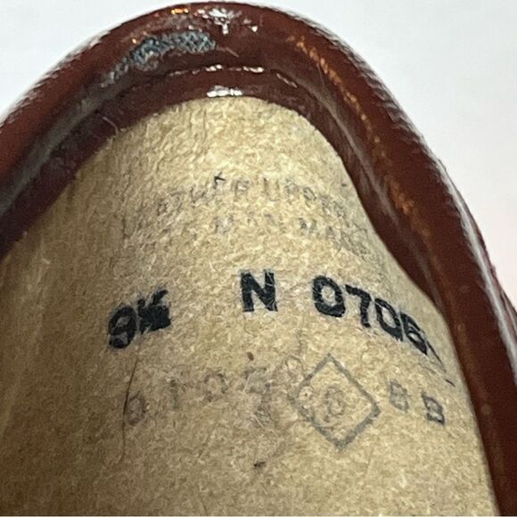 Soft Spots Women's Brown Lace Up Flats Brown Leather Upper Size 9 1/2N - Picture 8 of 9